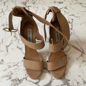 Steve Madden strap heels size 7